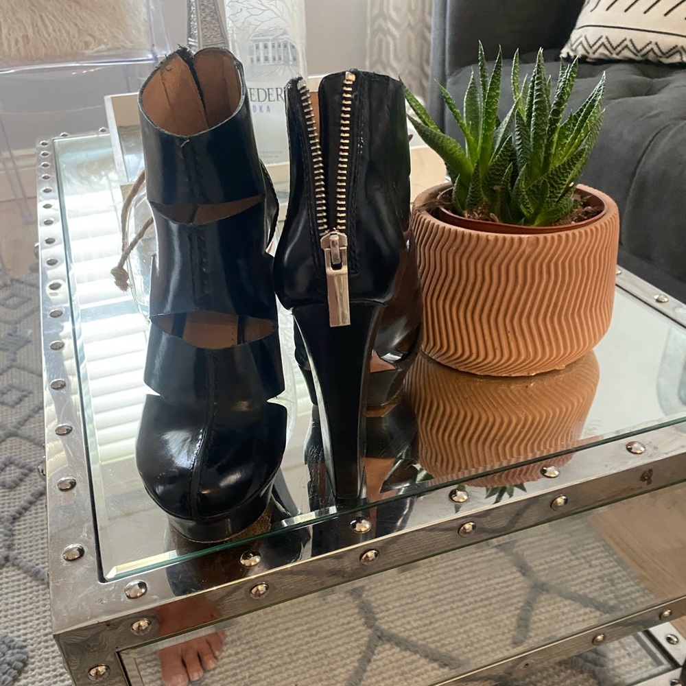 I’m obsessed … cutout platform boots by Rachel Zoe